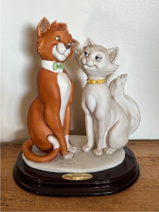 Disney Other - Giuseppe Armani Disney The Aristocats 2023C - Cats - RARE Figurine
